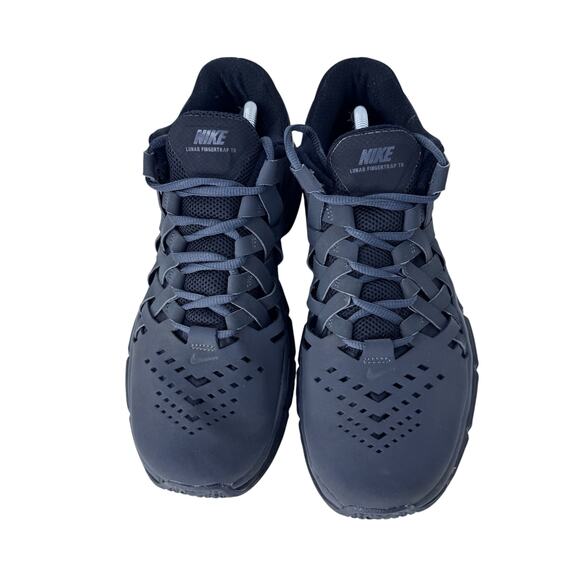 Nike Lunar Fingertrap TR Running Shoes Men's 11.5 Black Elastic Laces 898066-010 - Picture 7 of 11